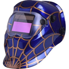 Nuzamas маска дуги Tig Mig шлифования плазменной резки сварки щит сварки лица защитная маска с регулируемым диапазоном тени DIN4/9-13 UV/IV - DIN16