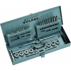 Völkel 49581 Набор метчиков и плашек 3-12 мм из быстрорежущей стали