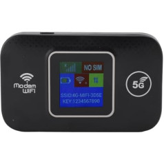 Мобильная точка доступа, 4G LTE маршрутизатор со слотом для SIM-карты, до 10 пользователей, высокая скорость 300 Мбит/с, портативный маршрутизатор