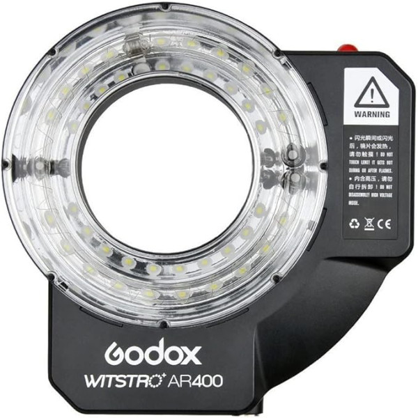Godox AR400 400w Witstro Ring Flash LED Video Light с литий-ионным аккумулятором 4500mAh