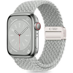 Tech-Protect Плетеный ремешок для Apple Watch 44 / 45 / 46 / 49 мм - серый