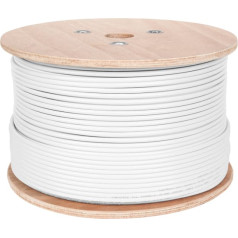 Коаксиальный кабель F690BV.A белый 305 м катушка