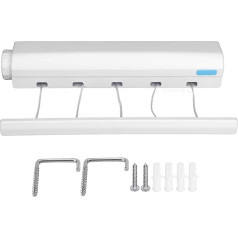 Настенные стиральные линии, 5 стиральных линий, выдвижные стиральные линии, внутренние стиральные линии для выдвижения, сверхмощные для су