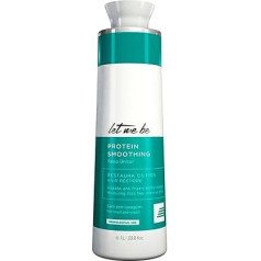 Let Me Be Protein Smoothing, бразильское экспертное разглаживание в один шаг, профессиональное для дома, долговременное с кератином, 100% прямые волосы, 