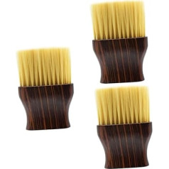 FOMIYES 3stücke Friseurbürste Für Haarschnitte Nackenbürste Aus Robustem Material Ergonomischer Griff Für Friseursalons Zum Entfernen Von Haarresten Angenehm Und Hautfreundlich