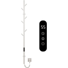 SKYLYZH Электрический радиатор для ванной комнаты, электрический радиатор для полотенец, 1500 x 32 мм, полотенцесушитель, интеллектуальный держа