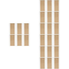 VICASKY 4 Sätze Doppelseitiges Klebeband Klebeband Für Perücken Bandverlängerungen Kopfhautband Für Perücken Verlängerungsband Doppelseitig Klebstoff 6 Blätter * 4