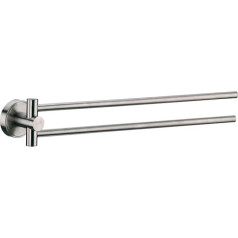 Kela Marbea 21586 Вешалка для полотенец для настенного монтажа матовая нержавеющая сталь