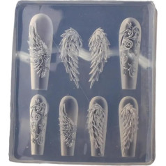 Erstellen Sie Elegante 3D Nägelkunst Und Schmuck Mit Bowknot Flexiblen Silikonform Für Handwerksbedarf Täglich Freizeitgebrauch