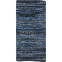Pip Studio Банное полотенце с геометрическим принтом темно-синее 70 x 140 см (в упаковке 1)