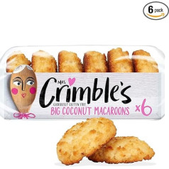 Mrs Crimbles 6 больших кокосовых орехов (6 штук, всего 36 кусочков)