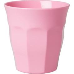 Меламиновая чашка Rice Medium Plain темно-розового цвета