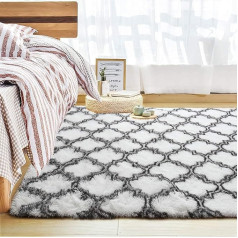 Современный ковер для гостиной Calore (160 x 200 см, белый)