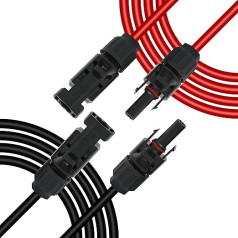 GELRHONR 5M 14AWG кабель адаптера солнечной панели, удлинительный кабель солнечной панели с женскими и мужскими разъемами для солнечных панелей и