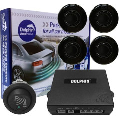 Передние датчики парковки Dolphin для легковых автомобилей и фургонов с удлиненными 6-метровыми проводами и выключателем парковки в 32 цветовы