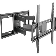 RICOO S7844 TV Wall Mount Swivel for 32-55 Inch TV Mount Wall Tilting Universal Smart OLED Curved up to 45 kg & VESA 400 x 400 mm