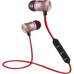 Беспроводные наушники, наушники-вкладыши, Bluetooth, разъем для наушников, легкие спортивные наушники с микрофоном для бега, спортзала, работы