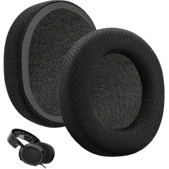 Сменные ушные вкладыши для SteelSeries Arctis 1 3 5 7 9 Pro Headset Ear Pads Беспроводные игровые наушники Ткань Толстая Удобная Мягкая Пена Памяти Улучшенный 