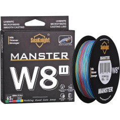 SeaKnight Monster W8 8 Braided Strands Fishing Line 300 m Long Super Soft PE for Sea Fishing Fish Weighting 6.8-45 kg