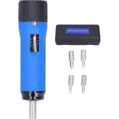 LOCADENCE Предустановленная торсионная отвертка, динамометрический ключ 1/4 дюйма с 4 отвертками, экономичный торсионный ключ для ручных инстру