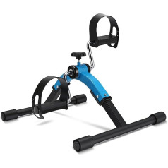 Педальный тренажер мини велотренажер для упражнений ног и рук складной