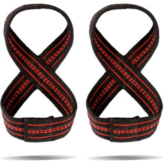 MOPHOEXII Figure 8 Lifting Straps - Лямки для дэдлифтинга и пауэрлифтинга для кросс-тренинга