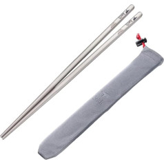 Keith Outdoor Cutlery Titanium Chopsticks Camping Flatware