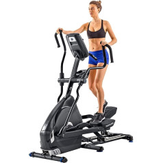 Эллиптический тренажер Nautilus E628 - 29 программ - 32 уровня сопротивления - Регулировка наклона от 0 % до 11 % - Электромагнитный индукционный тормо