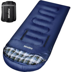 POEPORE Спальный мешок на открытом воздухе 3-4 сезона фланелевые спальные мешки легкие одеяло спальный мешок небольшой размер упаковки для взр