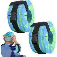 Налокотники для плавания Фитнес-тренировки Водная аэробика Помощь для плавания Регулируемые плечевые ремни для лодыжек и рук для спортсм