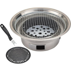 EdirFtra угольный гриль, портативный угольный гриль для барбекю, угольный гриль для барбекю из нержавеющей стали 304, маленький гриль для кемпин