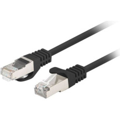 Патч-корд cat.6 ftp 0.5m черный fluke 10-pack