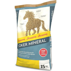 JOSERA Joker Mineral (1 x 15 кг) | Премиальный корм для лошадей всех пород на всех этапах жизни | Оптимальное комплексное решение | Крепкие кости и сустав