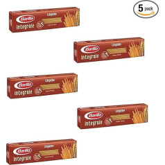 5 x Barilla Pasta Linguine Цельнозерновая итальянская лапша 500 г упаковка
