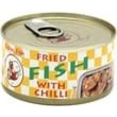 Жареные кусочки скумбрии с чили Smiling Fish 90 г