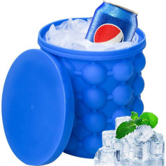 Retoo Форма для льда 2 в 1 силиконовый лоток для кубиков