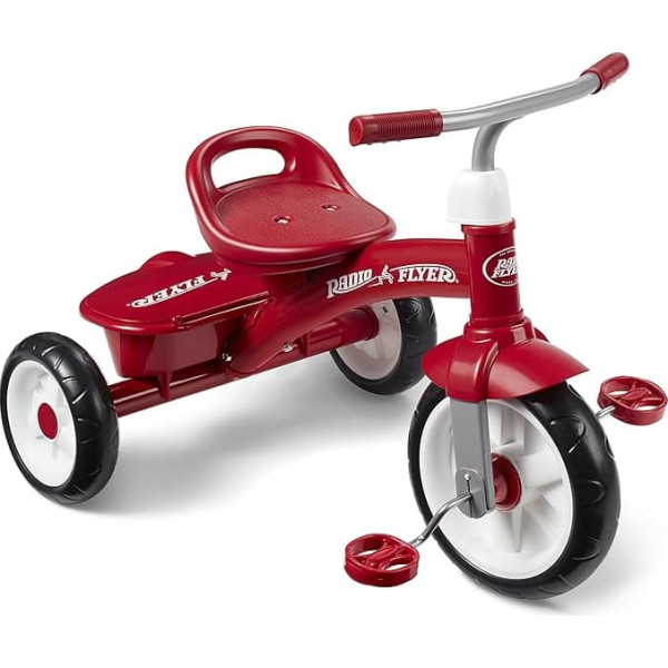 Radio Flyer Red Tricycle Трехколесный велосипед для малышей от 2,5 до 5 лет (эксклюзив Amazon)