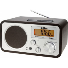 Радиоприемник Kormoran fm/lw usb коричневый