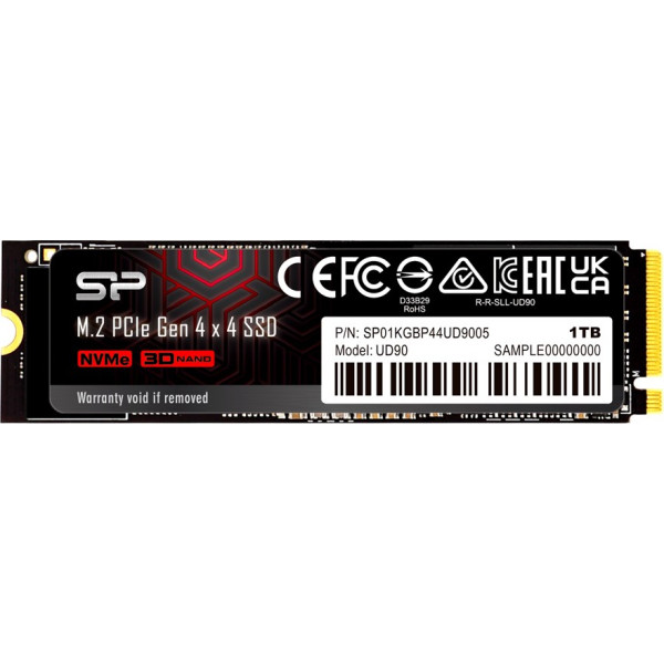 ssd ud90 1tb m.2 pcie nvme gen4x4 nvme 1.4 4800/4200 mbps