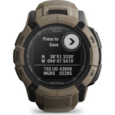 Garmin Спортивные часы instinct 2x solar tactical edition 50mm green