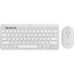 Logitech Pebble 2 Combo - US QWERTY Layout International Layout, белый