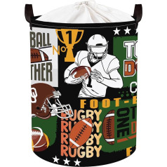 HUUMONSS Comic Balls Детская корзина для белья складная для мальчиков Большая корзина для хранения игрушек одежды для детской комнаты Ванная комна