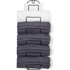 SODUKU Настенная вешалка для полотенец Металлическая винная вешалка Вешалка для полотенец для ванной комнаты Бронза