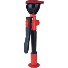 ZGYOZMNG Станция промывки глаз, ручная аварийная промывка глаз с одной головкой, устройство для промывки глаз с краном для питьевой трубки, для