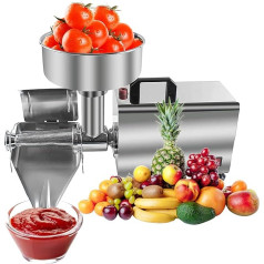 Умный дом коммерческий томат процеживатель машина из нержавеющей стали пищевой процеживатель и соус машина электрический фруктовый прес