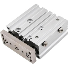 SAEVVCJWW MGPM-Typ pneumatisch kompakt (Zylinder) MGPM20 MGPM25 Hub 10/20/30/40/50/75/100/125/150/200 mm (Hub 50 mm, MGPM25)