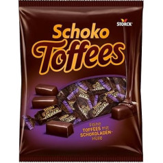 Шоколадные ириски - 1 x 325 г - Шоколадные ириски с тонким покрытием из терпкого шоколада (30%)