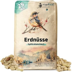 Vogelfood 25 кг арахис расколотый бланшированный арахис цельный и половинки орехов расколотые лучшее качество корм для птиц
