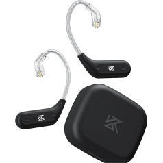YINYOO KZ AZ09 Кабель для обновления Bluetooth 5.4, KZ ZS10 PRO Беспроводной адаптер C Pins для ZSN PRO/ZSN PRO-X/zs12 pro x/ZS10 PRO X/EDX PRO/ZAR/AS16 PRO/PR2/ZS10 PRO 2/DQS/C10/CRA cca (Cpins, Black)