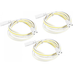 карта поиска Пакет из 3 ламп соединительный кабель для T4 T5 T8 светодиодных трубок, 150 см, 3 штыря, двойной конец света соединительный кабель, у
